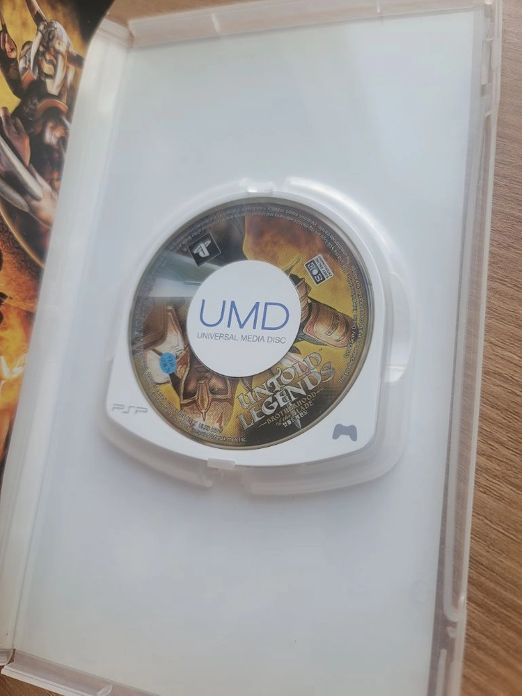 psp 정발 언톨드 레전드 게임 umd(메뉴얼 책자 포함) 이미지