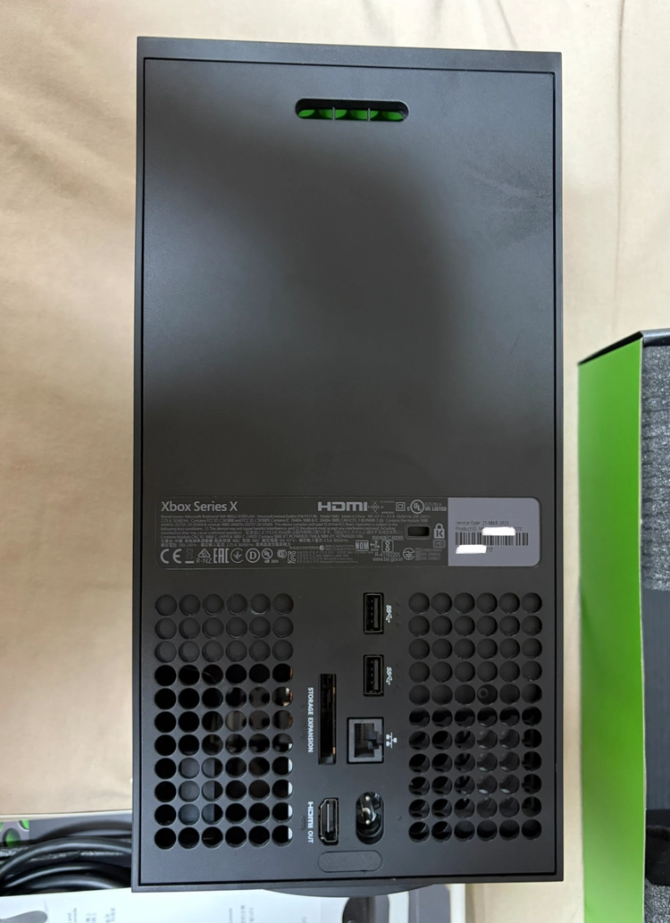 XBOX 엑스박스 시리즈 X 엑시엑 풀박스 이미지