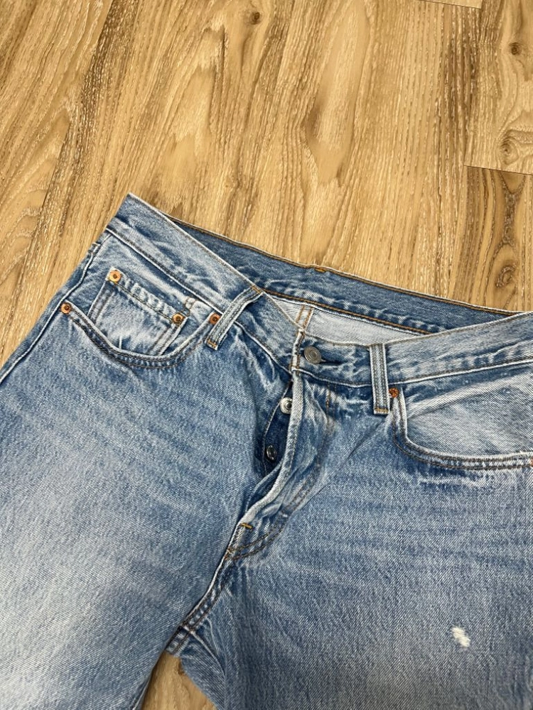 리바이스 501 사이드나염 청바지 이미지