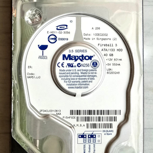 IDE 40GB 하드디스크(Maxtor 데스크탑HDD) 이미지