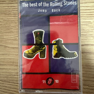 [희귀 미개봉 국산 카세트 테이프!] The Best of ROLLING STONES Jump Back 롤링 스톤즈 이미지