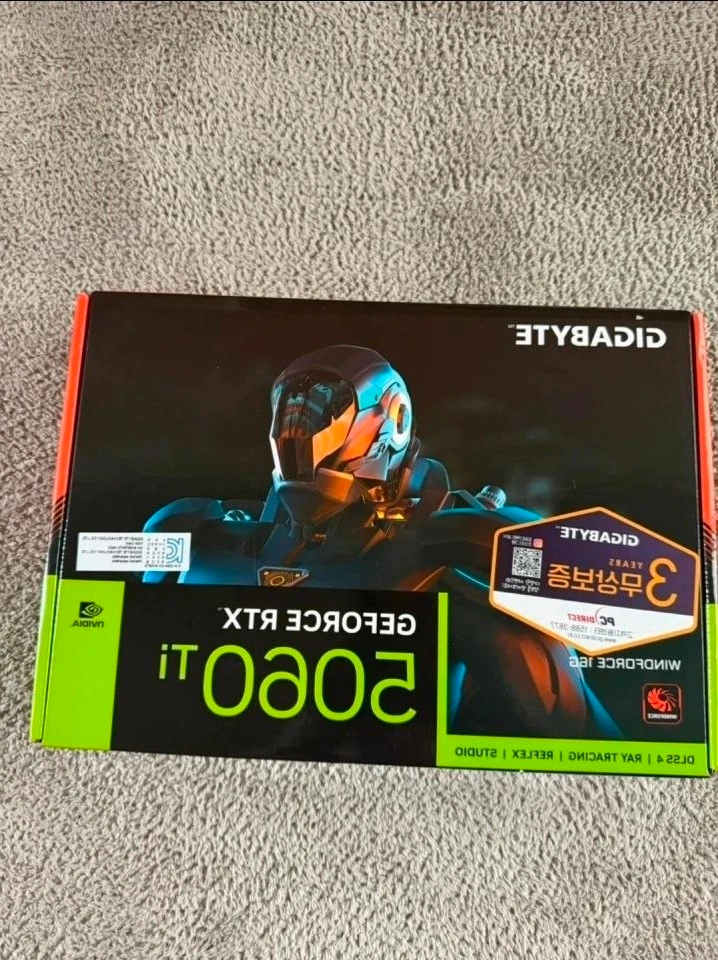 기가바이트 RTX 5060 Ti 16G 윈드포스 미개봉 - 안심되는 중고거래