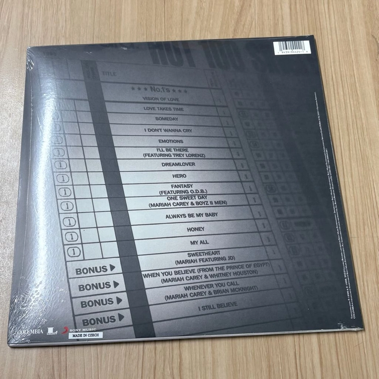 [LP] 머라이어 캐리 Mariah Carey - #1s [2LP] 이미지