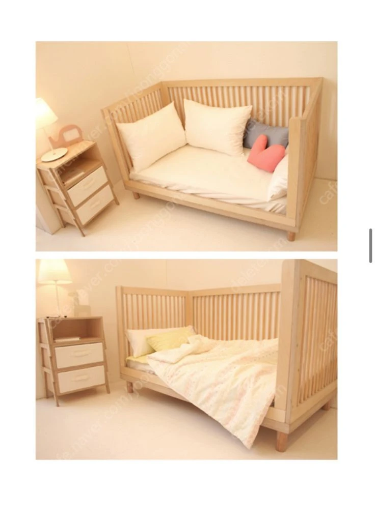 쏘유2 크립 원목 아기침대 이미지