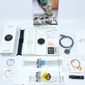 (단순개봉) 갤럭시워치 8 실버 LTE 40mm 자급제 스마트워치 SM-L325N + AURA 커넥션 다수 일괄판매 이미지