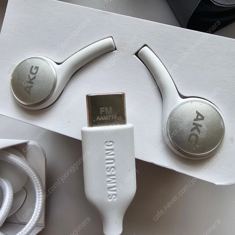 새상품)삼성정품 AKG C타입 유선 핸드폰 갤럭시 이어폰 라디오수신가능 이미지
