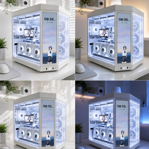 라이젠7 9800X3D RTX5080 Y70 인피니티 스노우화이트 PC 이미지