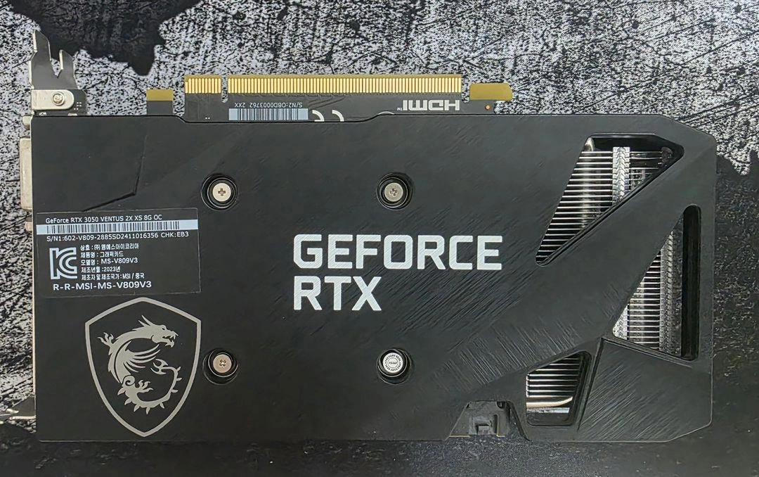 RTX 3050 8g 이미지