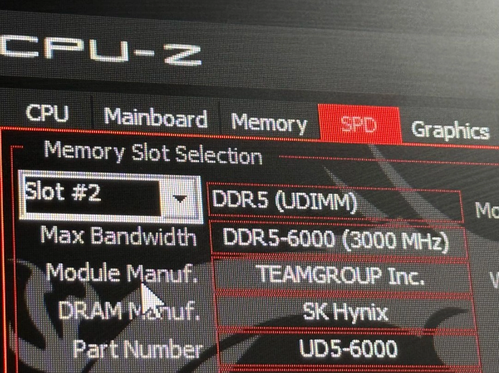 ddr5 32gb 6000 30cl teamgroup 이미지