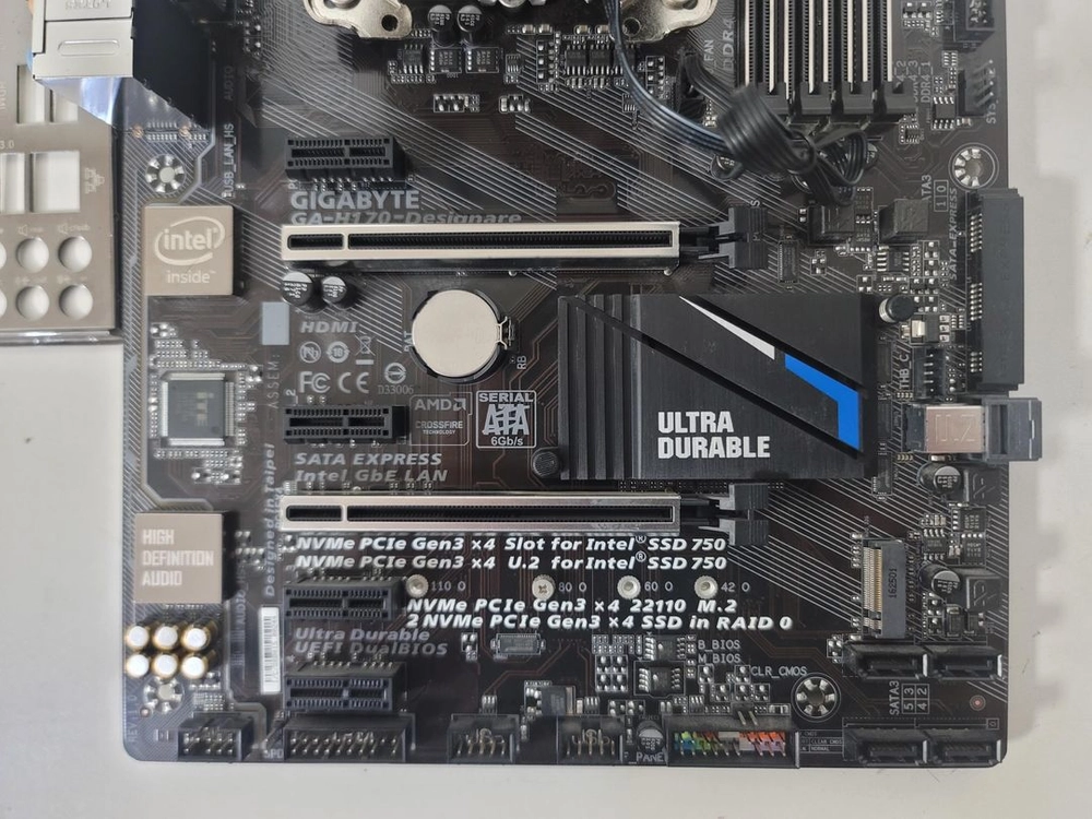 7700k CPU + 메인보드 이미지