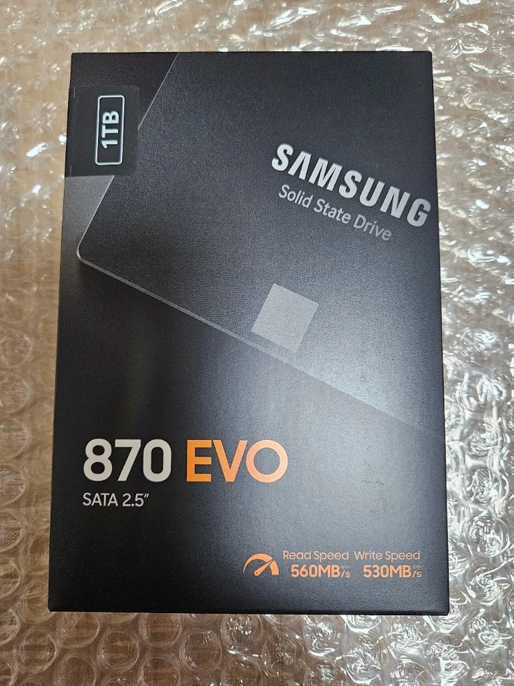 삼성 870 EVO SSD 1TB (미개봉) 판매합니다. 이미지