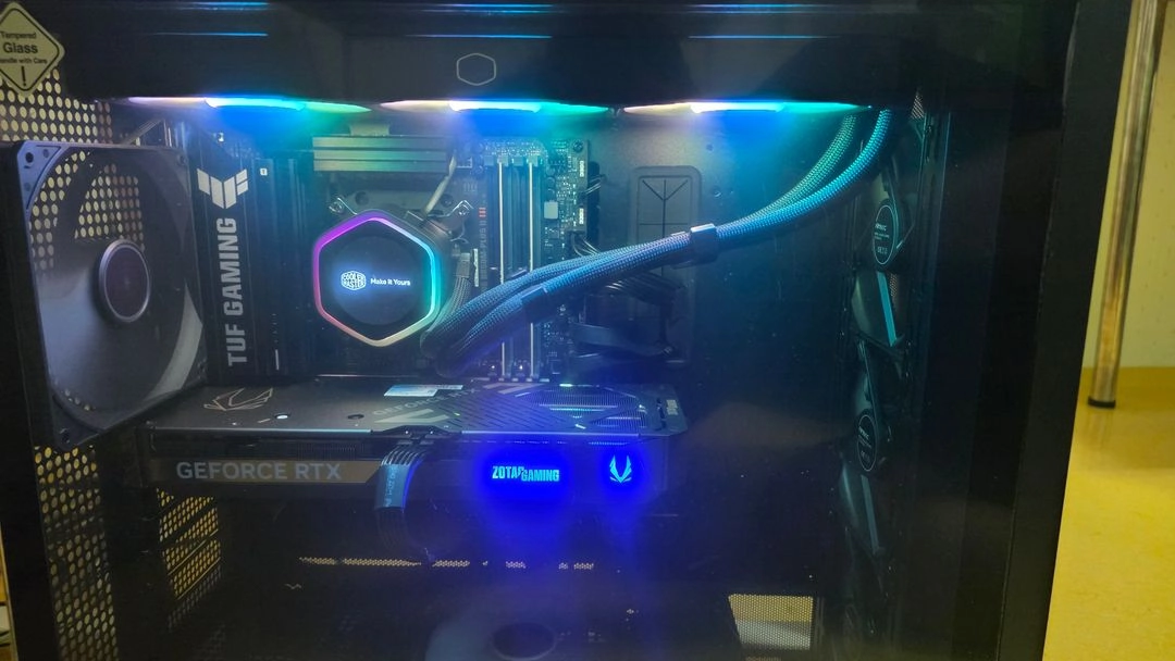 9800x3d 5070 32gb 고사양본체 이미지