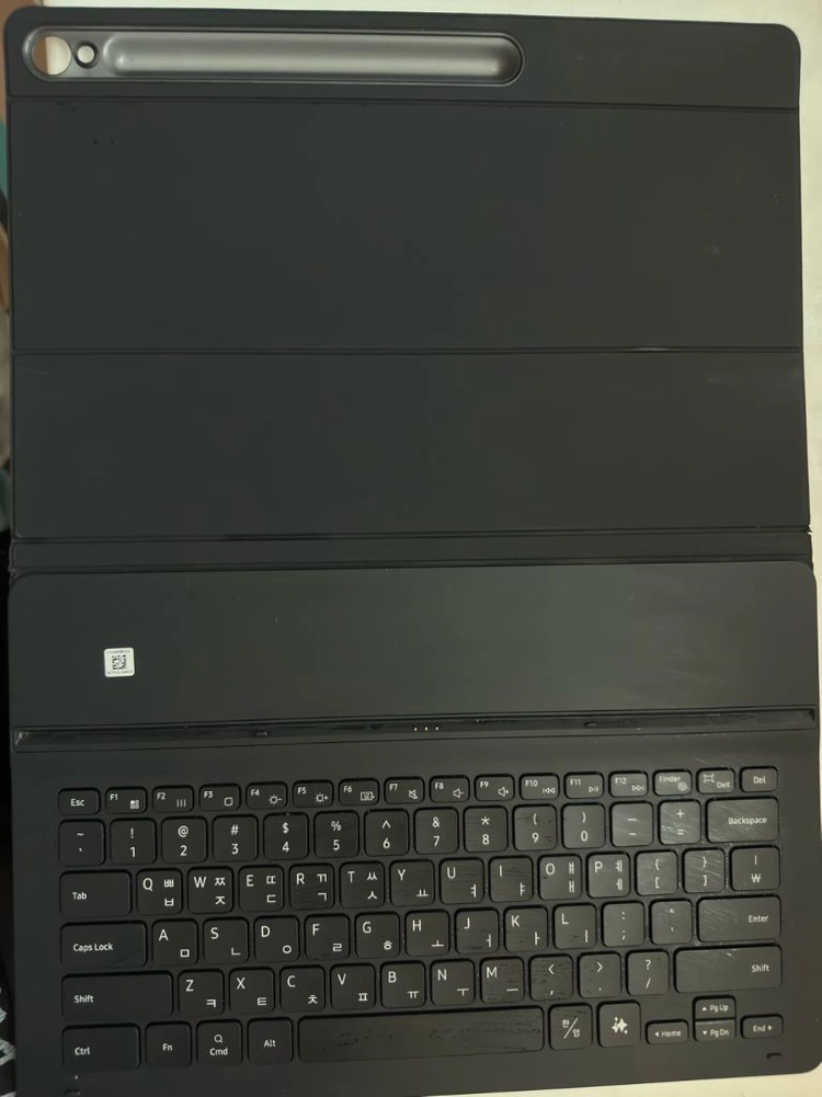 갤럭시탭 s10 fe+ 5G 128gb 그레이 이미지