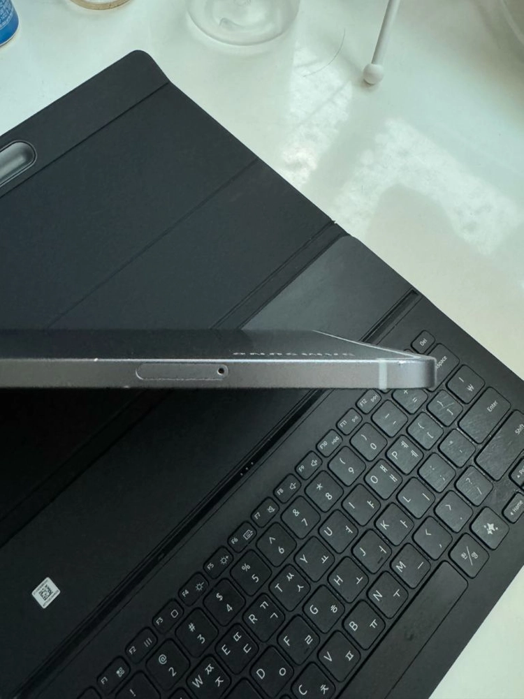 갤럭시탭 s10 fe+ 5G 128gb 그레이 이미지