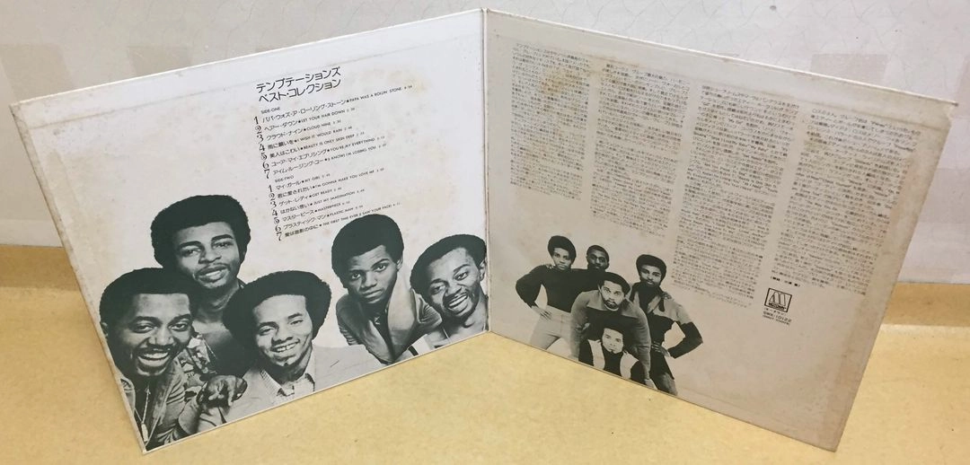 LP ; temptations - best collection 템프테이션 베스트 엘피 soul 이미지