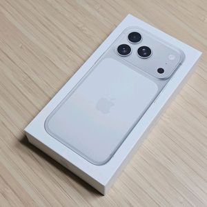 아이폰17 프로맥스 실버 256G 미개봉 이미지