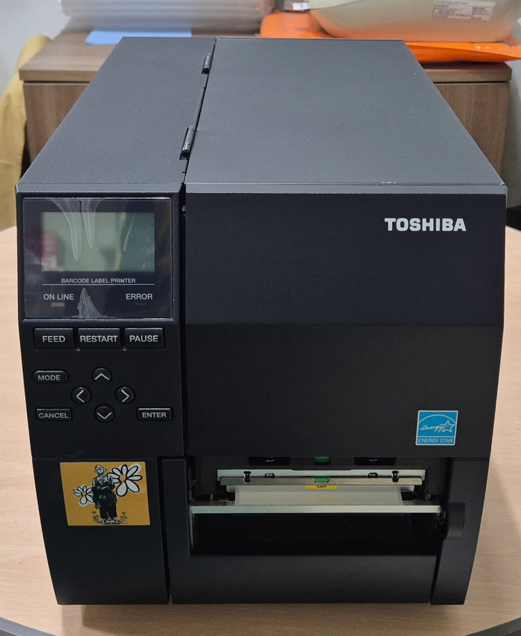 도시바 B-EX4T1-GS 산업용 라벨 바코드 물류라벨 택배송장프린터/네트워크가능/203dpi 이미지