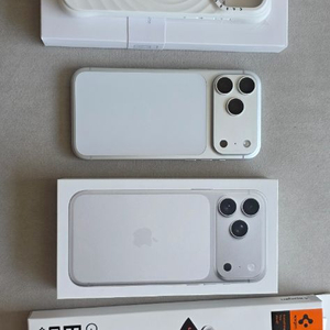 아이폰 17 프로 맥스 256gb 실버 s급 팝니다!! (케이스티파이 증정) 이미지