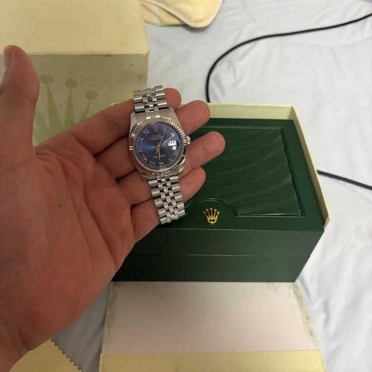 롤렉스 데이저스트 36mm 청판로만 쥬빌레 히든버클 이미지