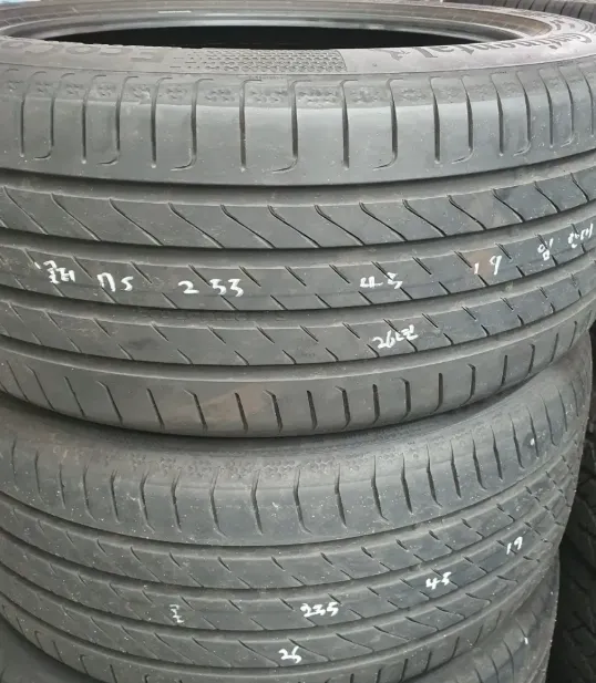 255 45 19 2짝 275 45 19 2짝 콘티넨탈 ec7s 중고 타이어 임판급 이미지
