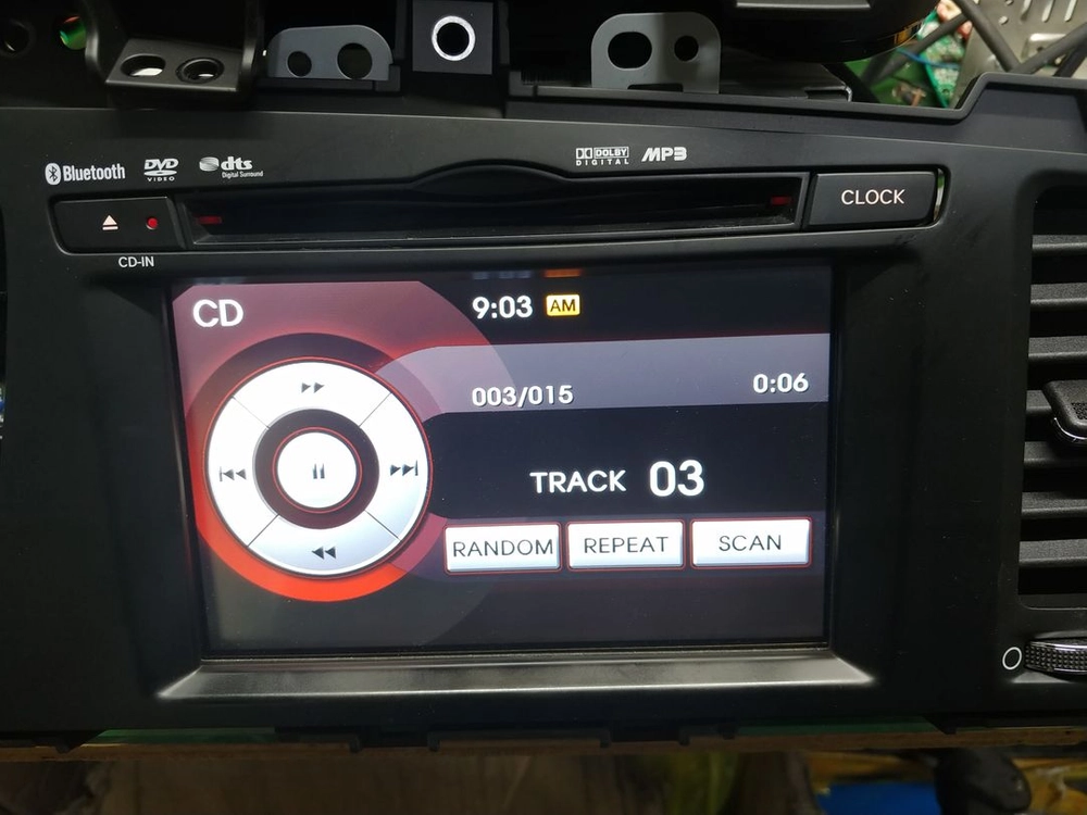 K5 AVN 무출 데크,앰프 팝니다.터치스크린 신품 이미지