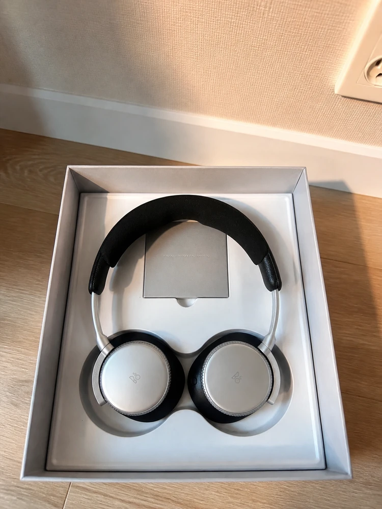 [정품] 뱅앤올룹슨 Beoplay H100 인피니트 블랙 헤드셋 (풀박스) 이미지
