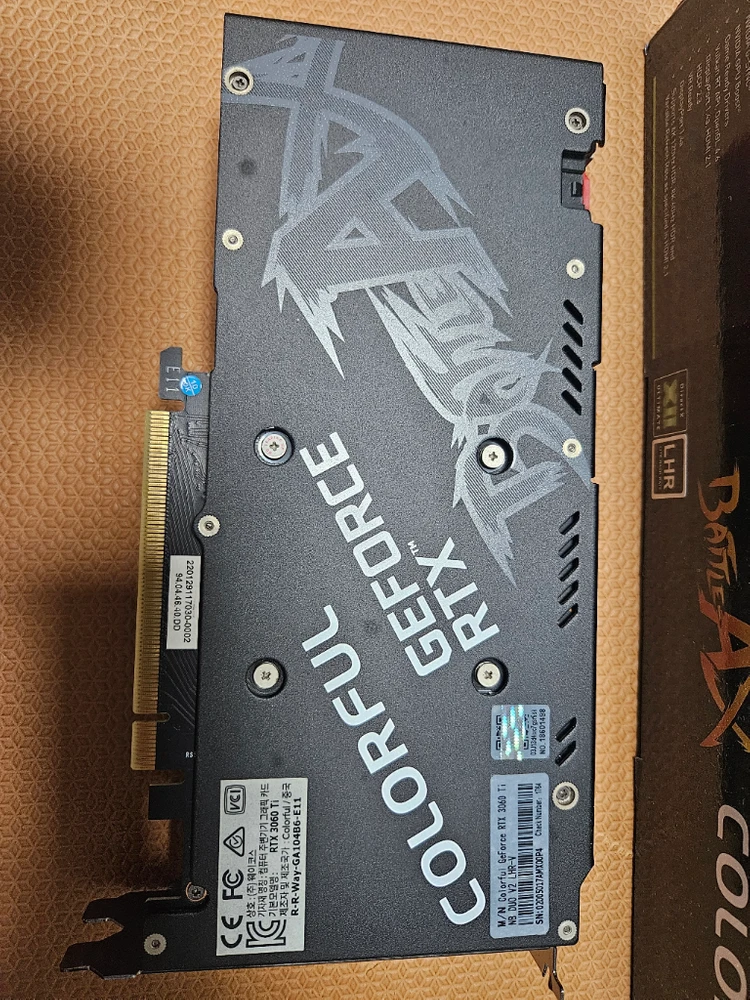 Rtx3060ti 팝니다 이미지