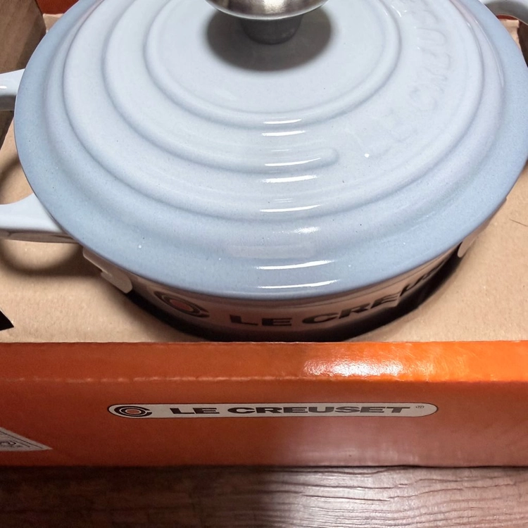 르크루제 시그니처 14cm 코스탈블루 이미지