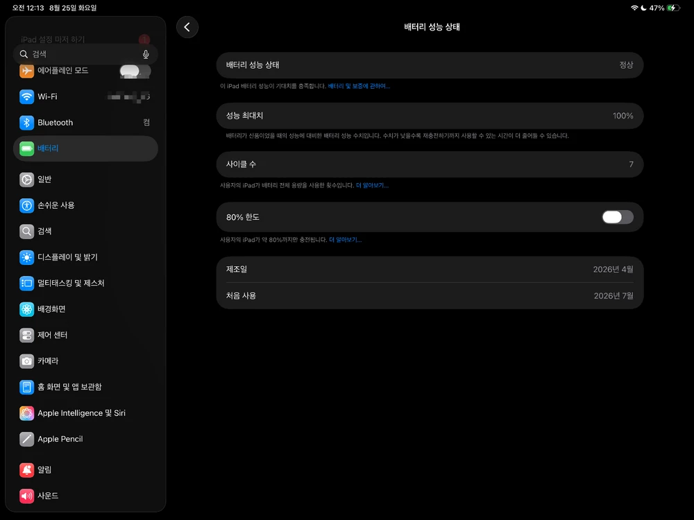 아이패드 프로 M5 13인치 256GB 스페이스블랙 wifi 이미지