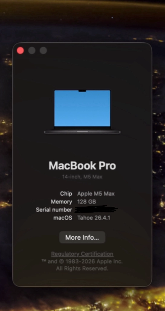 맥북프로 14인치 M5 Max 128GB 스그 - 안심되는 중고거래