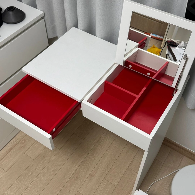 이케아 브림네스 화장대 화이트 70x42 팝니다. IKEA BRIMNES 이미지