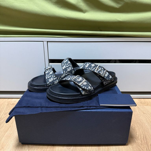디올 오블리크 아쿠아 샌들 43size 이미지