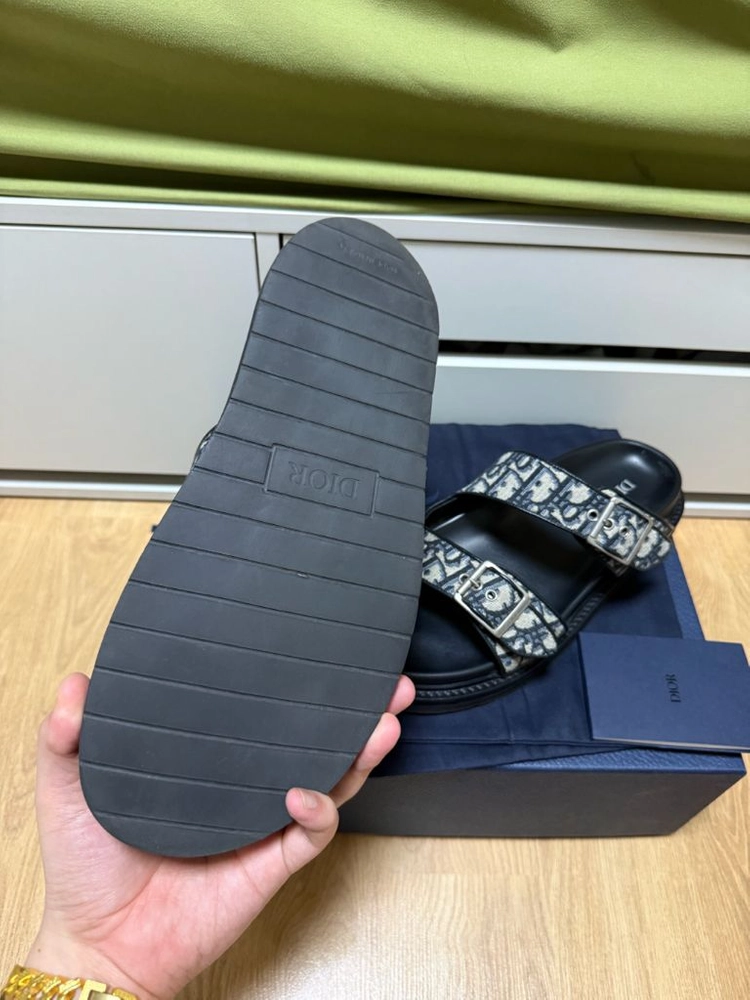 디올 오블리크 아쿠아 샌들 43size 이미지