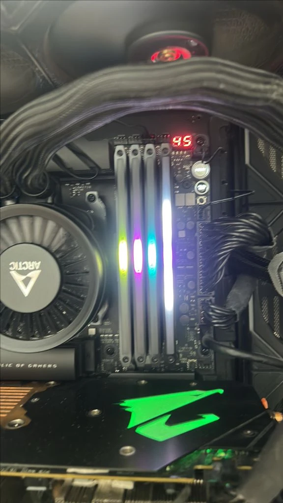 CORSAIR Dominator 티타늄 RGB DDR5 32gb(16x2) 이미지