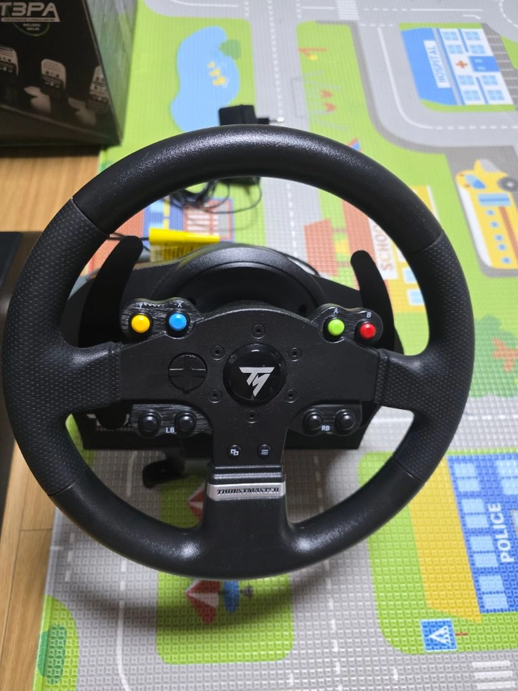 xbox, trustmaster, tmx pro 레이싱휠 팝니다. 이미지
