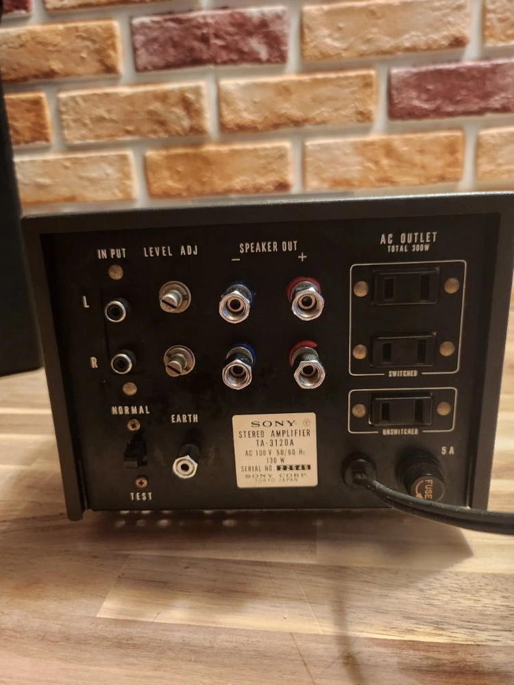 소니 Sony TA-3120A 빈티지 파워 앰프 이미지