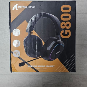 어택샤크(attack shark) G800 무선 게이밍 헤드셋 미개봉 이미지