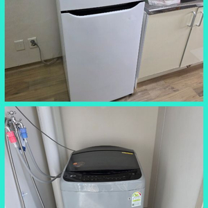 무료배송설치 ㅡ 올분해통세척 , 냉장고 세탁기 세트 이미지