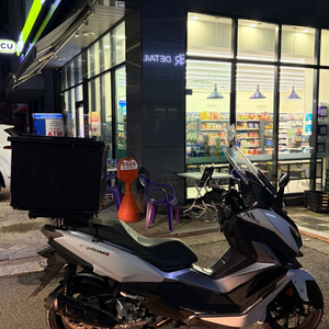sym 크루심알파125 23년식 배달풀세팅 판매합니다. 이미지