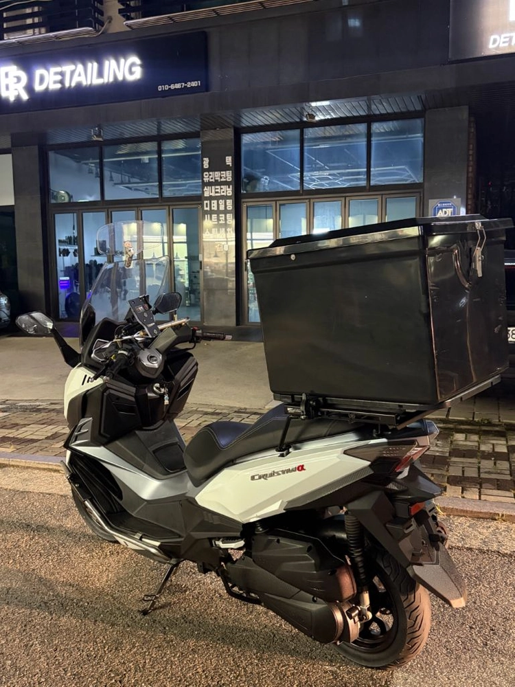 sym 크루심알파125 23년식 배달풀세팅 판매합니다. 이미지