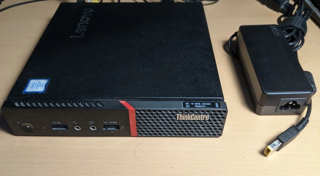 레노보 ThinkCentre M900 Tiny 저전력 미니 PC i7-6700T 이미지