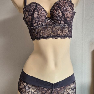 피치존살롱 레이스 브라팬티 세트 75비, 90 이미지