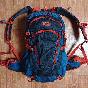 K2(정품) 남성 등산 배낭 백팩 (30리터) (블루) (상태 최상급) 이미지