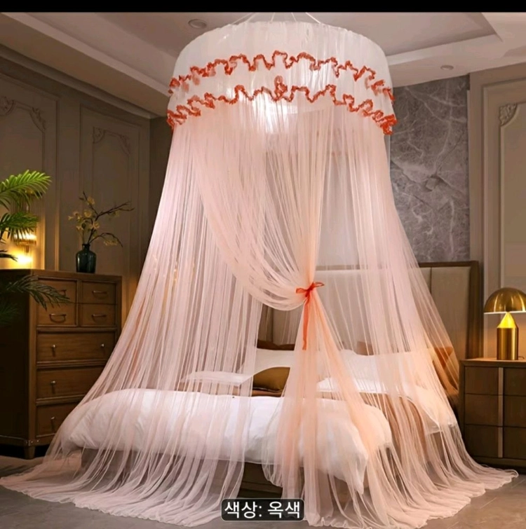 모기장 공주 스타일 접이식 모기장 새제품 판매합니다. 이미지