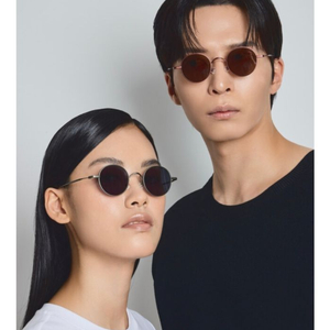 겸손안경 겸손색안경 작은쇠동글[녹/L/색안경렌즈포함 풀옵션] 이미지