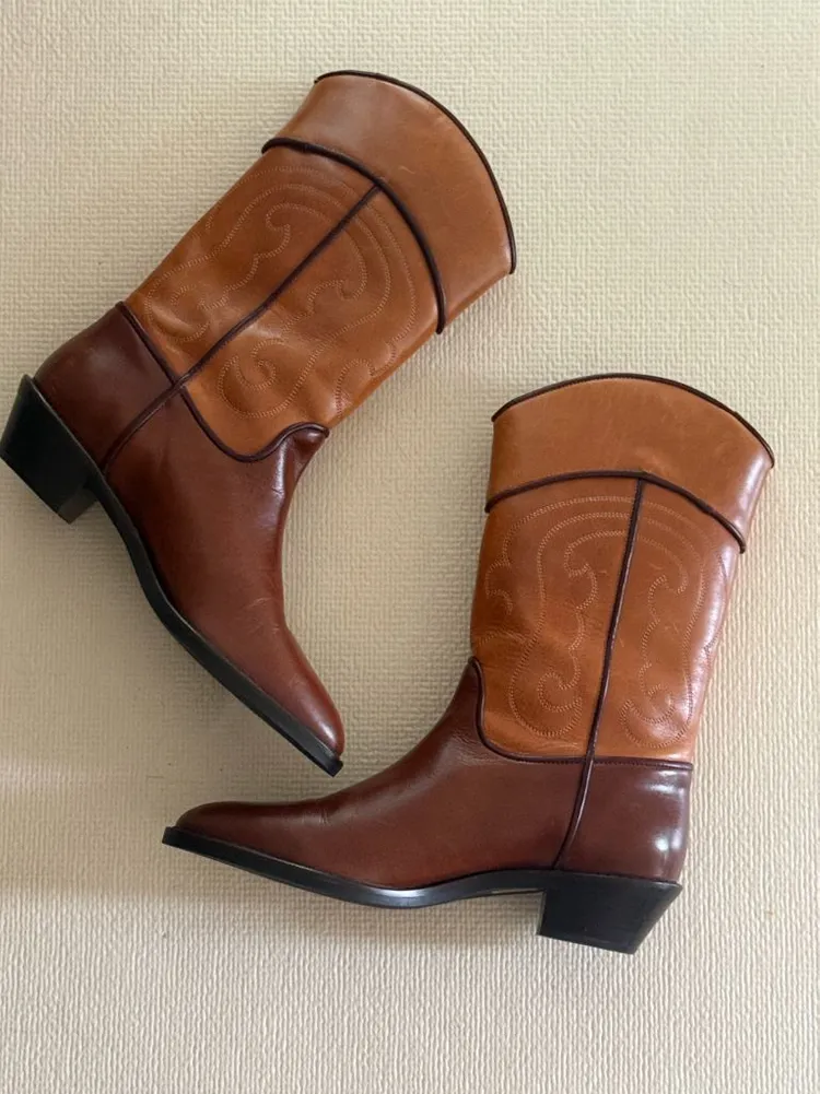 See by Chlo Dany Boot 웨스턴 카우보이 부츠 이미지