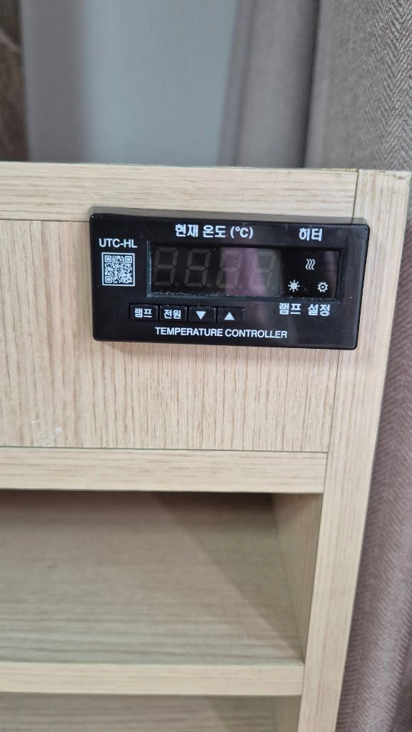 자동온도조절 렉사 10열 베이비게코류 사육장 이미지