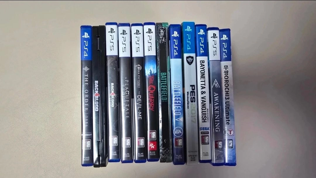 PS4,PS5 게임 타이틀 모음 - 안심되는 중고거래