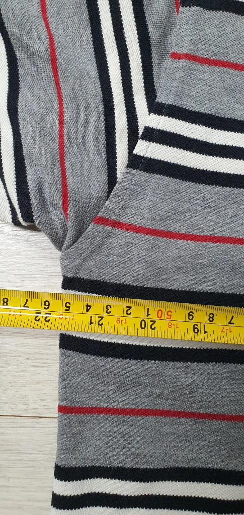 버버리 런던(홍콩판) 반팔 카라티셔츠 XL 110호 실측! 드라이완료! 이미지