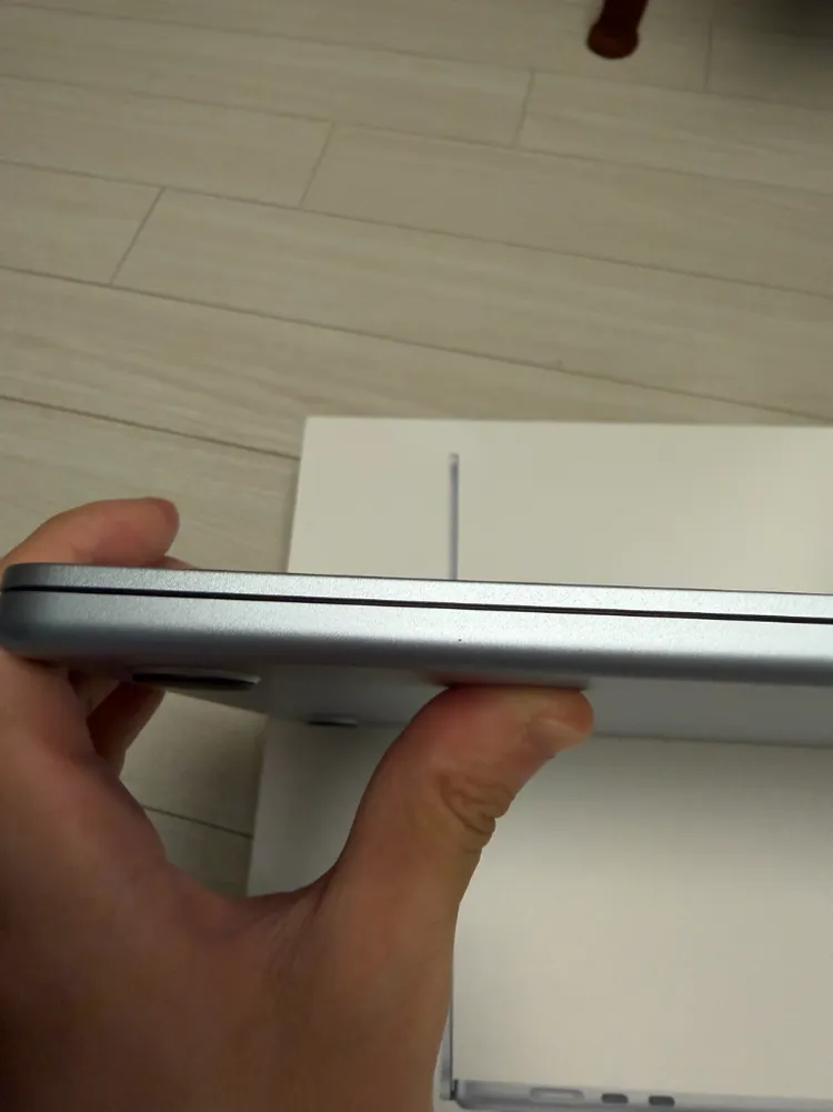S급 ) 맥북 에어 M4 15인치 16gb 512ssd 스카이블루 이미지